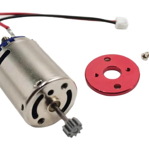 RC Car Motor Set 21000RPM Modification Metal DIY Upgrade Accessories Replacement Powerful 370 Motor for MN78 MN82 1/12 Scale