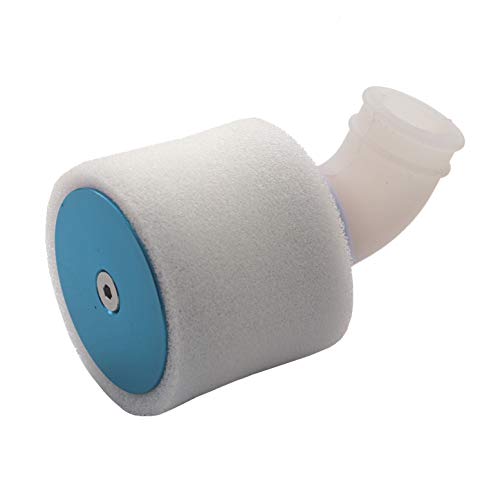 Share Goo Alloy Capped Air Filter with Sponge Compatible with HSP Axial HPI Traxxas Himoto Redcat Losi 1/8 RC Hobby Model Nitro Car Buggy Truck (Blue)