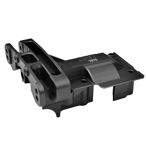 GPM Aluminum 7075-T6 Rear Upper Bulkhead for TRAXXAS XRT X-Maxx 8S Monster Truck (Black) - color: Black
