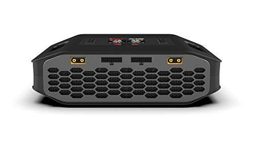 ISDT X16 2X1100W 2X20A Lipo Battery Balance Charger Dual for Rc Models 2-16S Life，LiPo，LiHv，ULiHv PB -US Plug