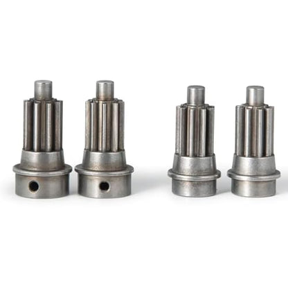 Rc Parts Compatible with Traxxas for TRX-4 1/10 RC Crawler Car Upgrade Parts 4Pcs Metal Front Rear Portal Drive Shaft Input Gear Set 8259 8257