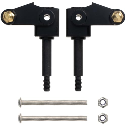 Aluminum Front Knuckle Arm Set for Tamiya ORV Chassis Blackfoot Monster Beetle The Frog Mud Blaster RC Off-Road Car Upgrades Parts