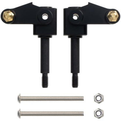 Aluminum Front Knuckle Arm Set for Tamiya ORV Chassis Blackfoot Monster Beetle The Frog Mud Blaster RC Off-Road Car Upgrades Parts