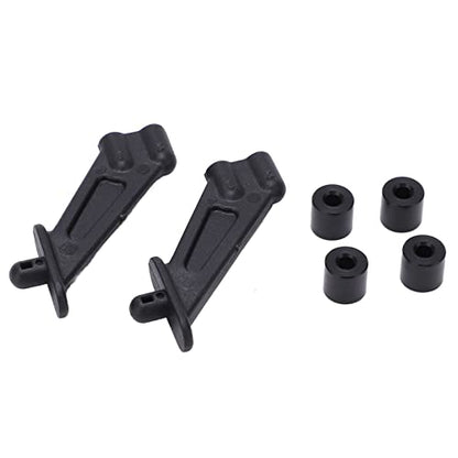 RC Car Rear Wing Bracket High Strength Black Plastic for ZD Racing DBX10 7531 1/10