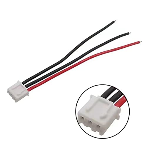 10pcs JST-XH 2S 7.4v LiPo Balance Plug Extension Cable Battery Charger Connector 22AWG for RC Drone Rechargeable Lipo - style: 10pcs 2s