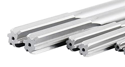 Accusize Chucking Reamer Set, 1/16" to 1/2" by 1/64", 29 Pc | HSS M2 Premium, Straight Flute, Right Hand Cut, ANSI, Aluminum Case, 5528-SF00 - size: 1/16" thru. 1/2" by 1/64"