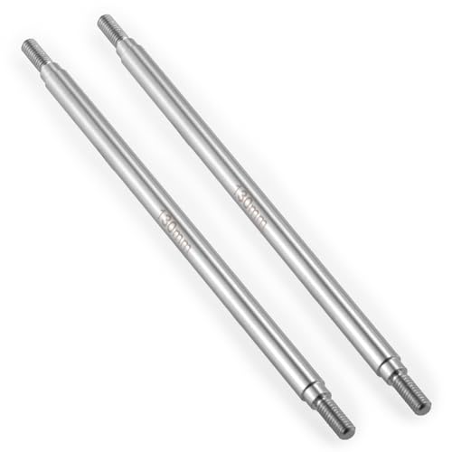 Stainless Steel Suspension Links 130mm for SCX10 TRX4 | Chassis Linkages Set 1/10 Scale RC Crawler Car Accessories - size: 130mm