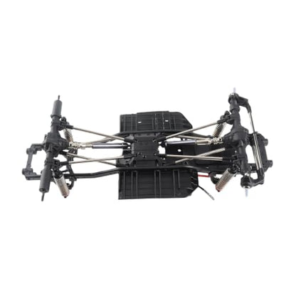 HUIOP Chassis Frame, 313mm Wheelbase Chassis Frame for 1/10 AXIAL SCX10 II 90046 90047 RC Crawler Climbing Car DIY