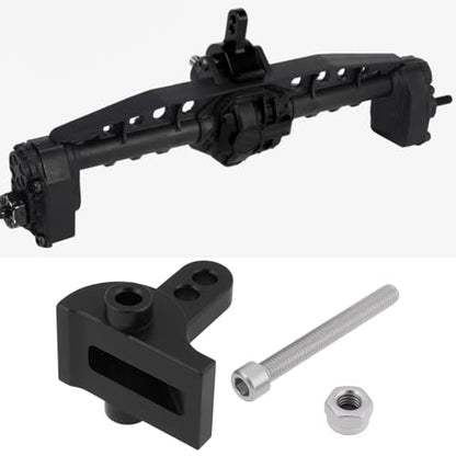 RC Car Rear Upper Link Riser Compatible with Axial SCX10 III AR45P 1/10 RC Crawler LCG Chassis DIY (Black) - color: Black