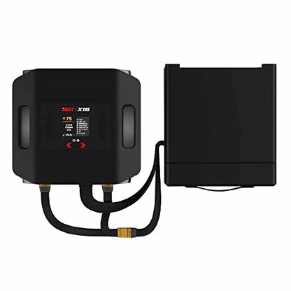 ISDT X16 Professional Dual Channel AC/DC Smart Charger - 1100W ×2(@220V AC), 20A, 2-16S Supports 2-16S Life, LiPo, LiHv, ULiHv