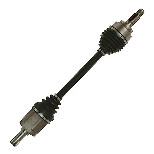 Detroit Axle - Front Left Steering Knuckle CV Axle for 2006-2011 | Honda Civic [Automatic Transmission] 2007 2008 2009 2010 Steering Knuckle Wheel Bearing Hub Assembly CV Axle Driver Side - size: 2UX47713/Pair