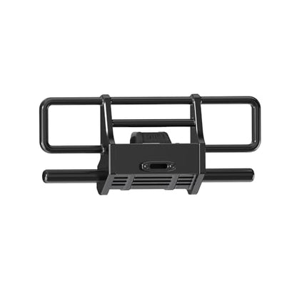 Front Bumper Aluminum Winch for Traxxas 1/18 TRX4M High Trail K10 F150 Upgrade Parts RC Crawler Car