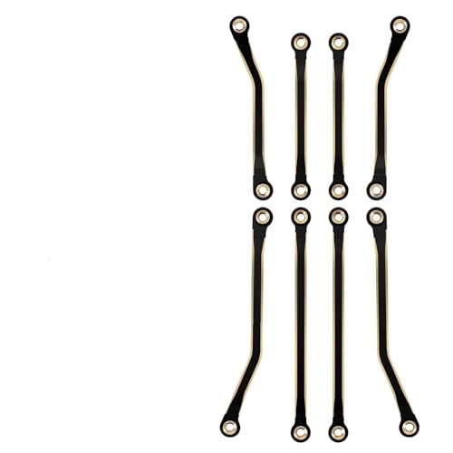 RC Models Parts For TRX4M For 1/18 RC Crawler Upgrade Parts 4M-45 48g Black Brass High Clearance For Chassis Links Set