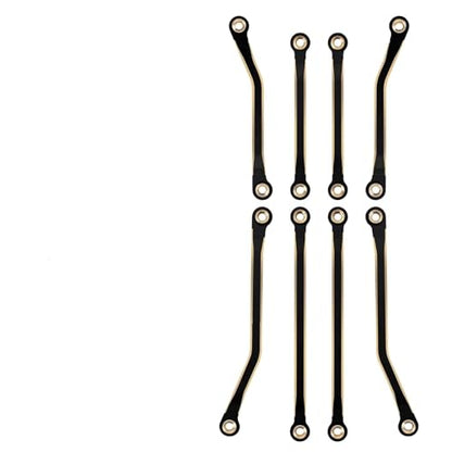 RC Models Parts For TRX4M For 1/18 RC Crawler Upgrade Parts 4M-45 48g Black Brass High Clearance For Chassis Links Set