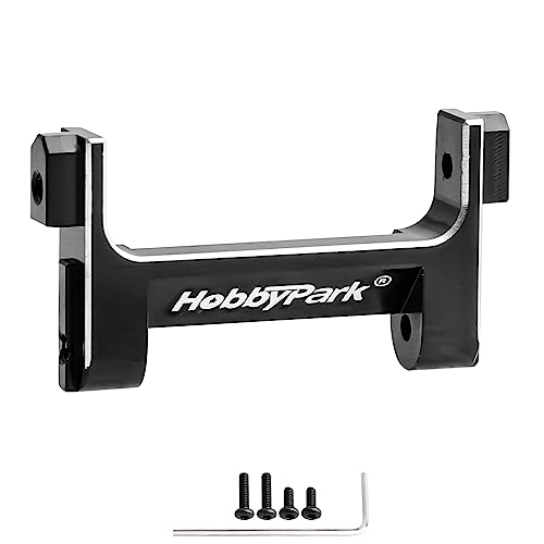 HobbyPark Aluminum Metal Front Bumper Mounts for Traxxas TRX4M 1/18 RC Crawler - style: Front