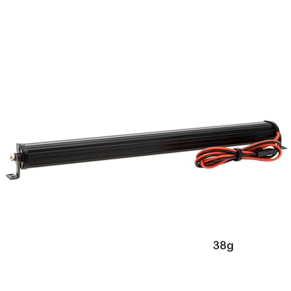 MEUS RACING RC Car LED Lights Roof Light Bar Kit 1/10 1/8 Scale RC Accessories for Axial SCX10 90046 Wraith Traxxas TRX4 TRX6 Redcat Gen8 1/10 1/8 RC Crawler Upgrades Parts. (145mm, 14 Beads) - size: 145mm, 14 Beads