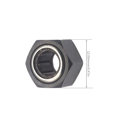 RC 12 mm Hex Nut One Way Bearing R025 RC Pull Start Parts Compatible with Vertex VX 18 16 SH21 12mm Engine for Traxxas HSP Redcat Himoto 1/10 Nitro RC Cars