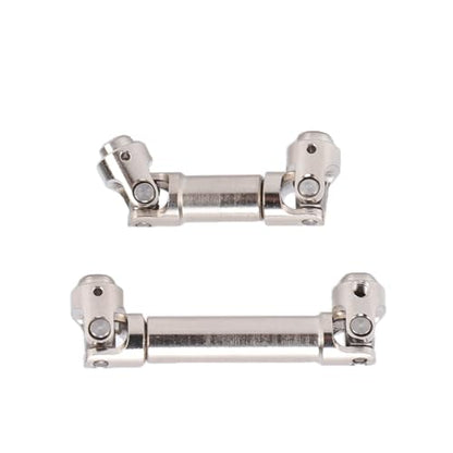 Keenso 1/30 RC Crawler Drive Shafts Set, Steel Upgrade Parts for SCX30, High Strength Metal Design, Enhanced Performance for Remote Control Vehicles