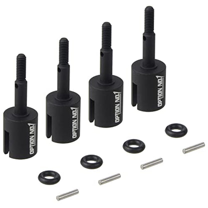 RC Car Aluminum Propeller Joint Wheel Axle for Tamiya TT-01 / TT-02 / TT-02B / TT-02D Chassis 1/10 On-Road Car Upgrade Parts