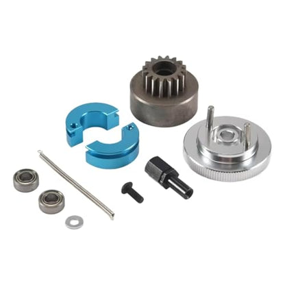 RC Upgrade Parts for Redcat for Volcano S30 SH-18 VX-18 RC 14T Clutch Bell Shoes with for Spring Flywheel Assembly Kit Set for Nitro Engine Parts