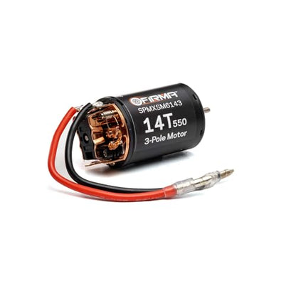 Spektrum SMART Firma 14T Rebuildable 550 3 Pole Brushed Motor, SPMXSM6143