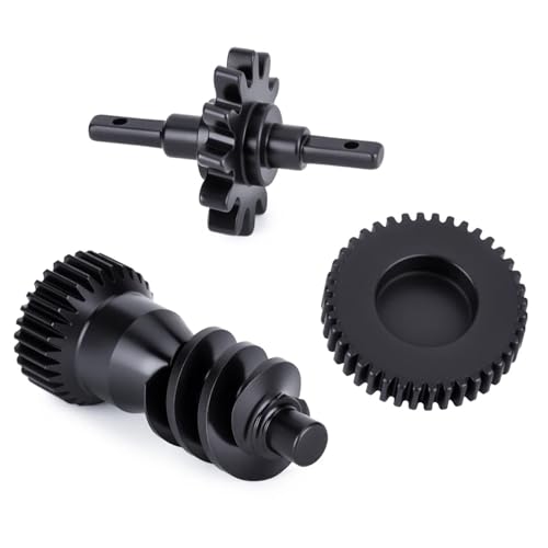 RC Car Repair Kit for SCX30 for Bronco for Wrangler for JLU for K10 1/30 RC Crawler Car #45 Carbon Steel Gearbox Transmission Gear Set Upgrade Parts