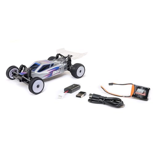 Losi Micro-B 2 Wheel Drive Buggy Silver RTR LOS00007T2 - color: Silver