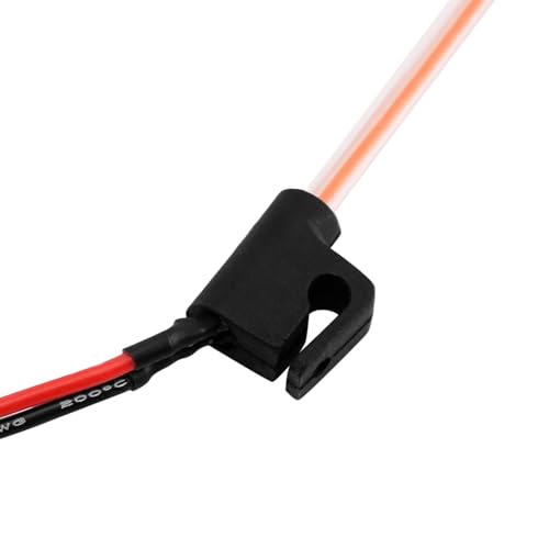 INJORA 2PCS LED Whip Light Side Fixed for 1/18 SCX24 1/24 RC Crawlers(Red) - color: Red