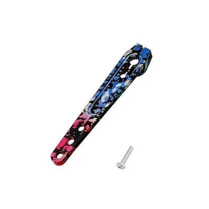 2Pcs Aluminum 1.75inch 25T Servo Arm Horn Long Steering Servo Arms Compatible Futaba Savox Xcore HL HSP HD Power Rc Servos for RC Airplanes RC Plane Crawler Car（Multicolour）