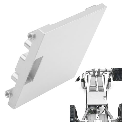 Metal Motor Mount Holder Bracket Fixed Seat Compatible with 2024 New MN99S MN98 V2 Version 1/12 RC Car (Silver) - color: Silver