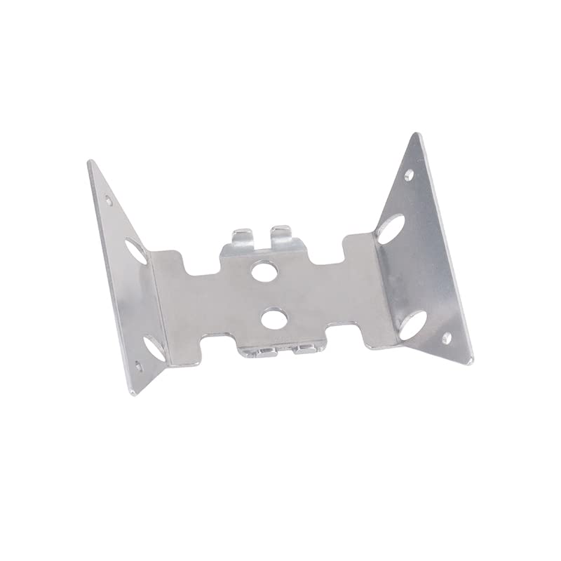 KYX Racing Stainless Steel Chassis Protective Plate Skid Plate Guard Upgrades Accessories for 1/24 RC Crawler Car Axial AX24