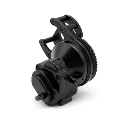 RC Gearbox Compatible with Rc4wd D90II TF2 D110 Metal Single Speed Gearbox Upgrade Transmission 1/10 RC for Climbing Car Spare Parts
