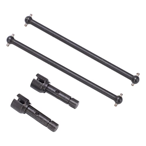 1 Pack CVD Drive Shaft Universal Metal Rear Drive Shaft Set for YK 4012 4013 RC Vehicle, High - Strength Steel Dogbone Axle Replacement for Remote Control Cars