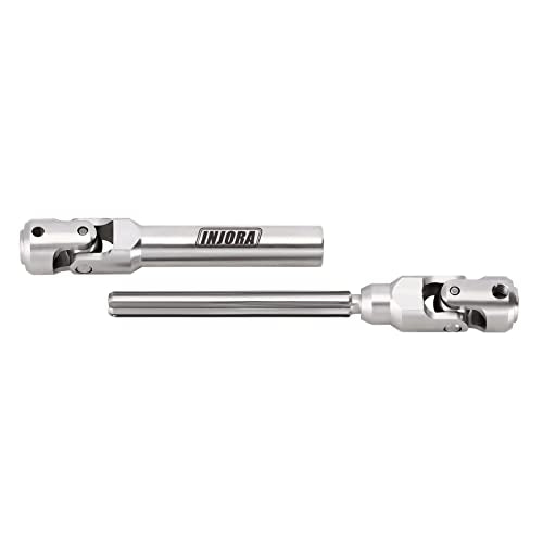 INJORA Stainless Steel Heavy-Duty Drive shafts for 1/10 RC (104-139mm) - size: 104-139mm