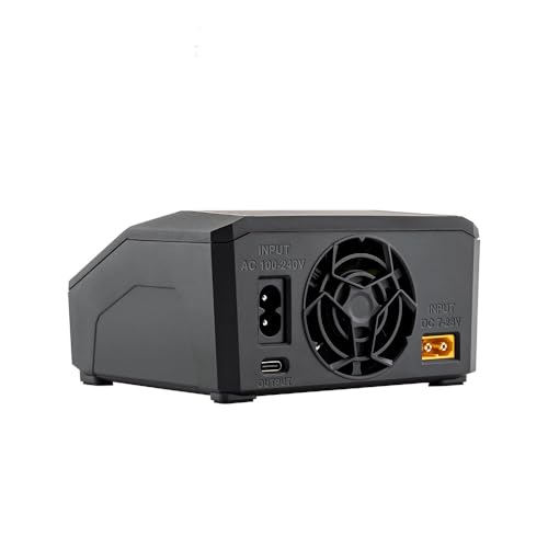 ToolkitRC M6DAC V2/PRO 16AX2 AC200-300W DC800W Dual Channel Smart Charger for 1-6S LiPo LiHV Life Lilon LTO 1-16S NiMH PD65W (M6DAC Pro) - size: M6DAC Pro