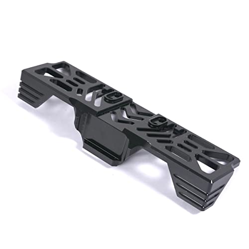 Aluminum Alloy Battery Tray Mount for Axial SCX10 III AXI03007 1/10 RC Crawler Upgrade Parts (Black) - color: Black