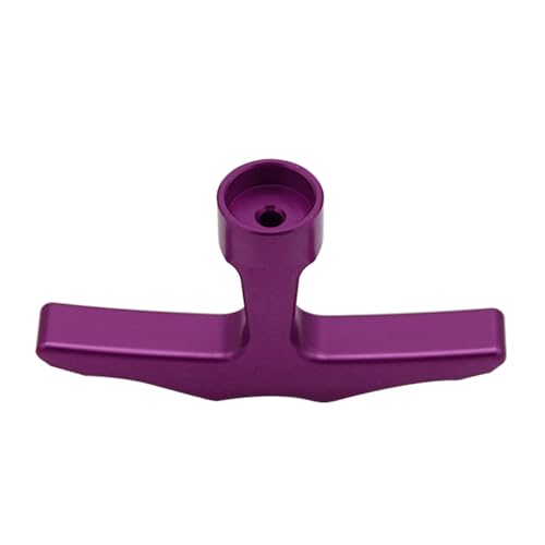 Alloy CNC Pull Starter Handle for Zenoah CY Rovan TSRC Engine (Purple) | for 1/5 Hpi Rofun Km Baja Lois 5ive-T FG GoPed Redcat Rc Car Parts - color: Purple