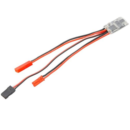 10A Brushed ESC 1-3S Two Way Motor Speed Controller with Brake/Without Brake 1A BEC for RC Vehicle Car Boat Model(Two Way no Brake) - color: Two Way No Brake