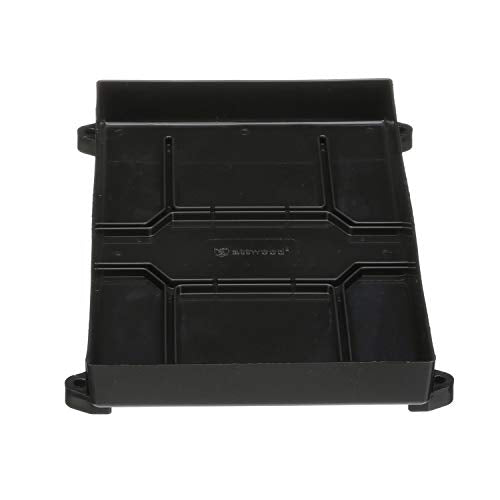 Attwood 9093-5 Battery Tray With Strap, 27/27M Series Battery, 12 3/8-Inches L x 7 1/8-Inches W, For Up to 10 1/2 Inches Tall