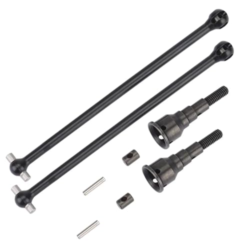 RC Car Transmission Shaft For Losi For Lasernut U4 1/10 For Rock Racer Buggy RC Car Upgrade Parts Metal Front Rear Drive Shaft Dog Bone Transmission Shaft Spare Accessories