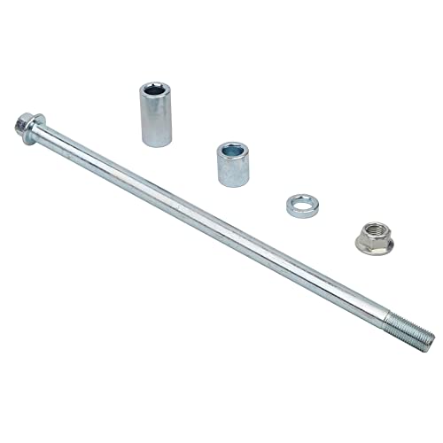 Mokuo 12mm 280mm Front Rear Axle with Bushing 5mm 20mm 30mm Fit for Pit Dirt Bike Moped Scooter QUAD ATV Mini Bike Parts - size: 12-280