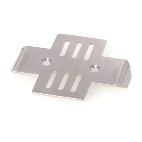 LCX Racing 1/18th RC Car Stainless Steel Skid Plate Guard Chassis Protector for LOSI Mini LMT 4x4 Truck, Upgrades Parts Accessories