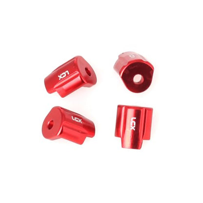 LCX Racing RC Crawler Car CNC Aluminum Front Rear Shock Mount Guard for Arrma 1/14 1/16 1/18 Typhon Mojave Granite Grom Truck, Upgrades Parts Accessories