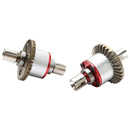 2 Pieces Metal Differential Replacement Spare Parts Accessories Compatible with WLtoys 1/12 Scale 124016 124017 124018 124019 RC Car Upgrade Parts - color: 2pcs Differential