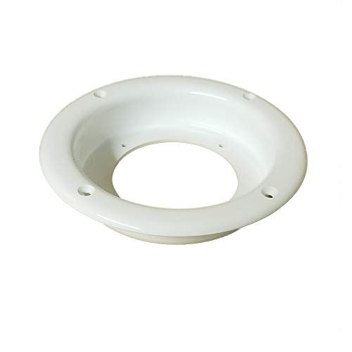 SSI Marine Round Battery Switch Panel for Boats - Recessed Battery Switch Mount Keep Safe from The Elements in This Recessed Cover for Your Cockpit (Round) Switch NOT Included - style: Round