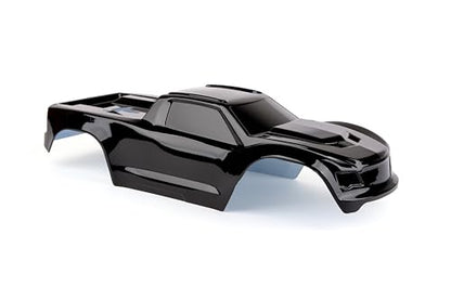 Custom Body Compatible for V2 Maxx WideMaxx 1/10 4X4 4WD Truck Shell Cover (Police Black) - color: Police Black