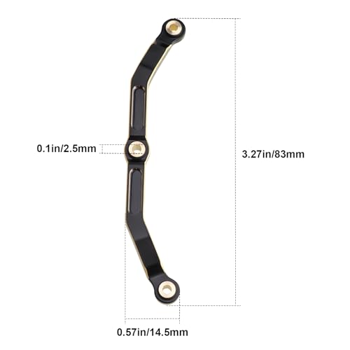 HobbyPark Brass Steering Link for TRX4M TRX4MT Upgrades Parts 1/18 RC Crawler Car Replacement