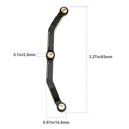 HobbyPark Brass Steering Link for TRX4M TRX4MT Upgrades Parts 1/18 RC Crawler Car Replacement