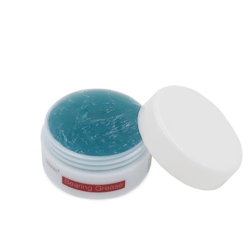 10g High Performance Lubricating Oil, Spindle Bearing Grease Paste | Low/High Temperature Bicycle Grease for PC Bearing Fan Electric Motor Gear Keyboard Switch Bike, Polyurea Based Grease - style: 10g