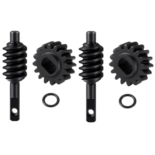2 Set 16T Steel Differential Gear Worm Gear Set for 1/30 Axial SCX30
